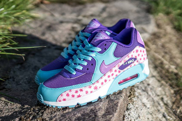 Nike Air Max 90 Gs Playful Stars For Kids 03