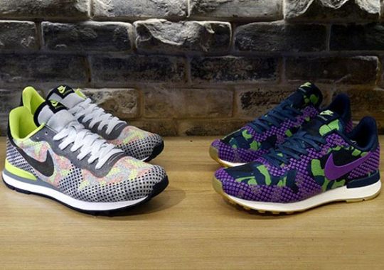 The Nike Internationalist Can’t Decide Between Camo and Polka-Dots