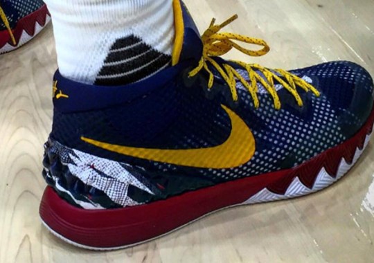 Kyrie Irving Broke Out Some Awesome Nike Kyrie 1 PEs For Media Day