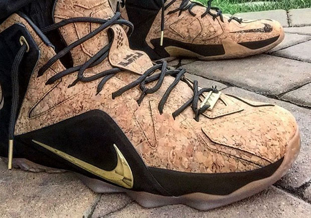 nike lebron 12 beige