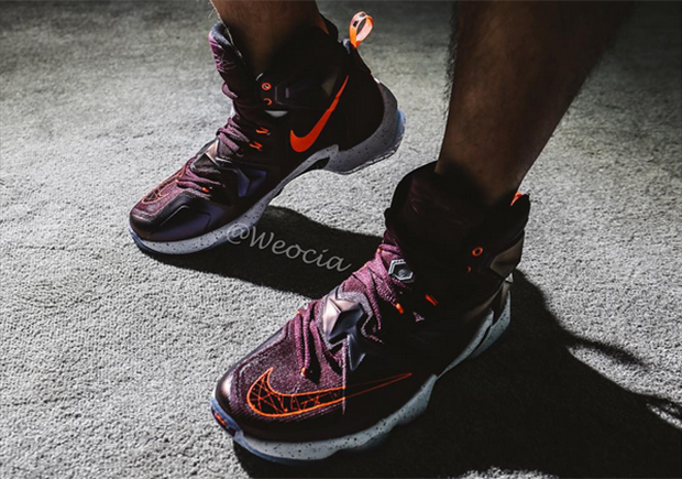 Here’s What The Nike LeBron 13 Looks Like On Feet