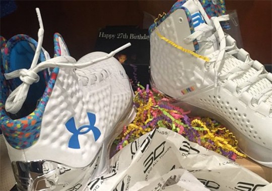 Here’s When You Can Buy The UA Curry One “Birthday” PE