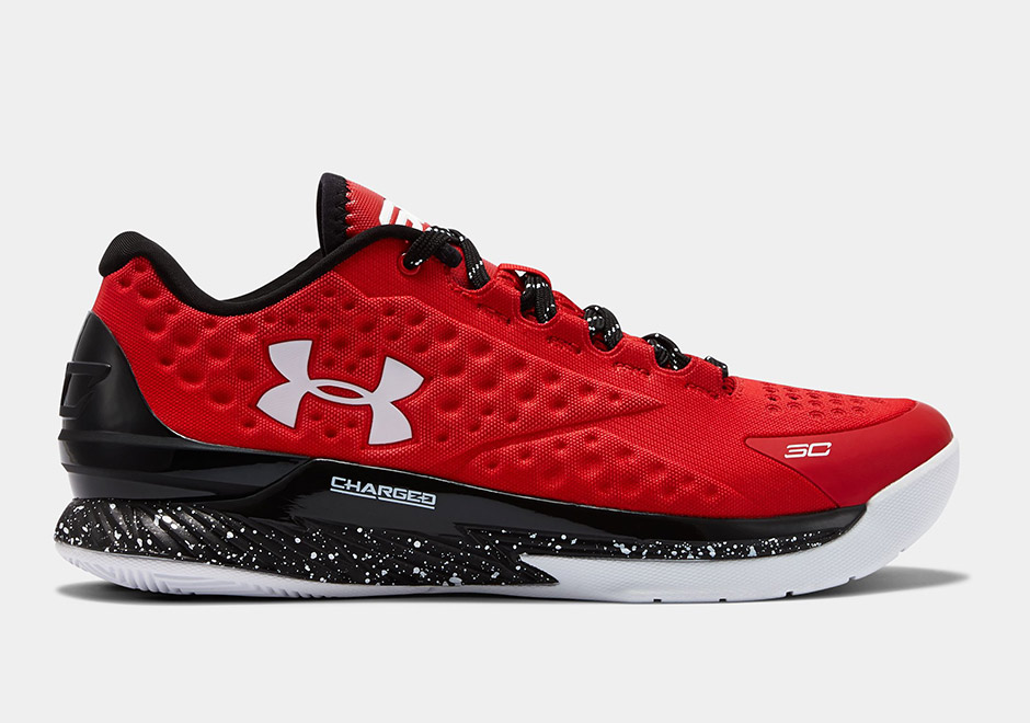 Ua Curry One Low Red Black 5