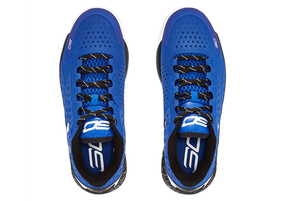 Ua Curry One Low Royal Black 5