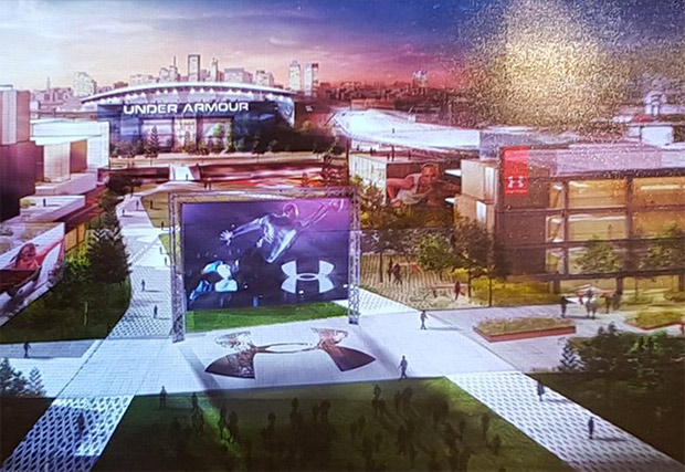 UNDER ARMOUR UNVEILS LONG-RANGE PLAN FOR NEW GLOBAL CAMPUS IN BALTIMORE