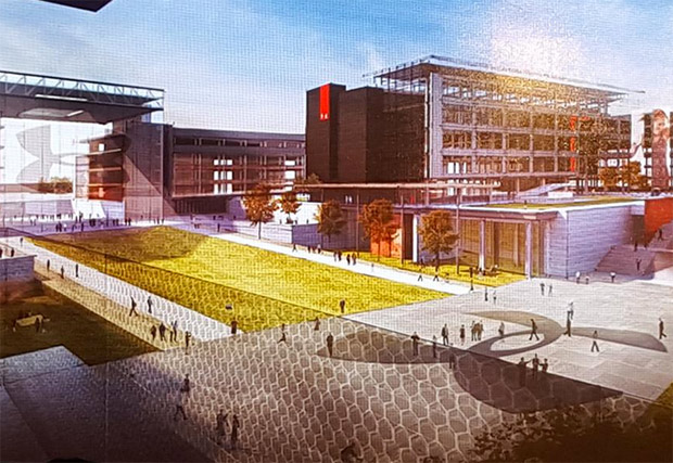 UNDER ARMOUR UNVEILS LONG-RANGE PLAN FOR NEW GLOBAL CAMPUS IN