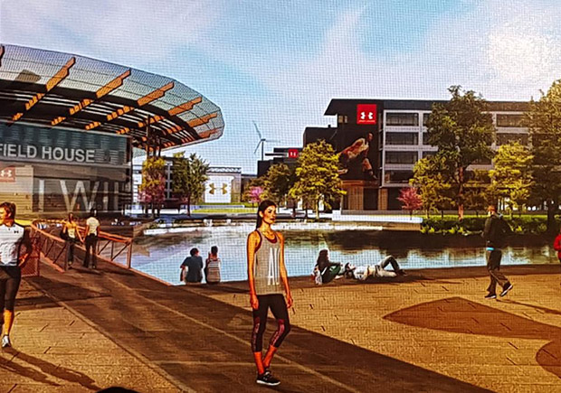 Under Armour Has Plans For A Massive New Campus In South Baltimore