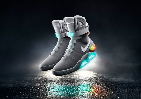 Nike Reveals Release Details For The Self-Lacing Mag form From Back To The Future II