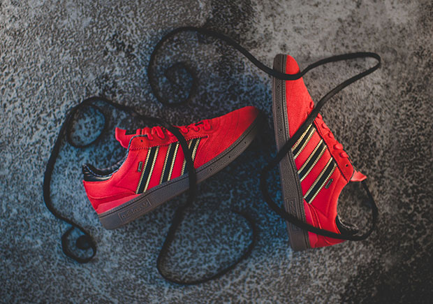 adidas spine Busenitz Red Suede 1