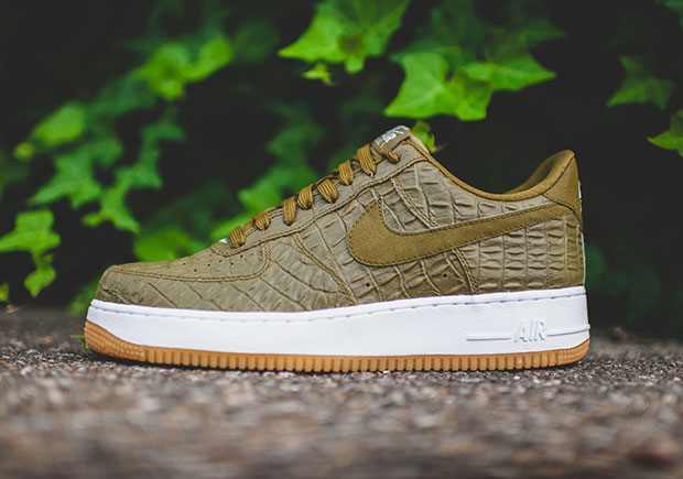 These "Croc" Air Force 1s Look Like They Actually Came From a Crocodile