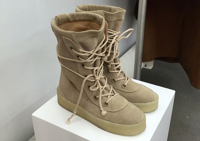 The First Good Look at Kanye's Yeezy Boot - SneakerNews.com