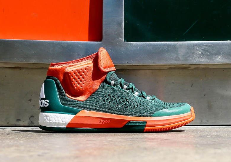 The University Of Miami Has A Sick adidas Crazylight Boost PE For The Upcoming Season