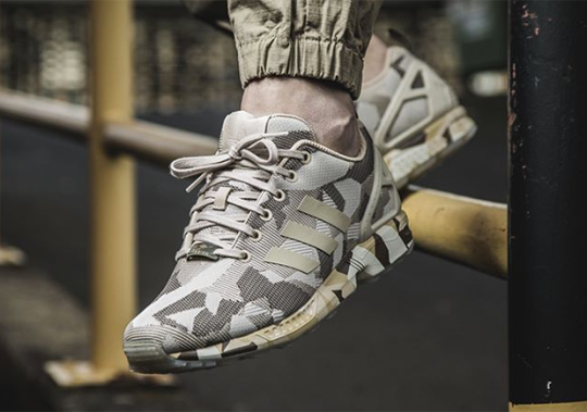 The adidas ZX Flux Gets Its Most Intense Camo Makeover Yet