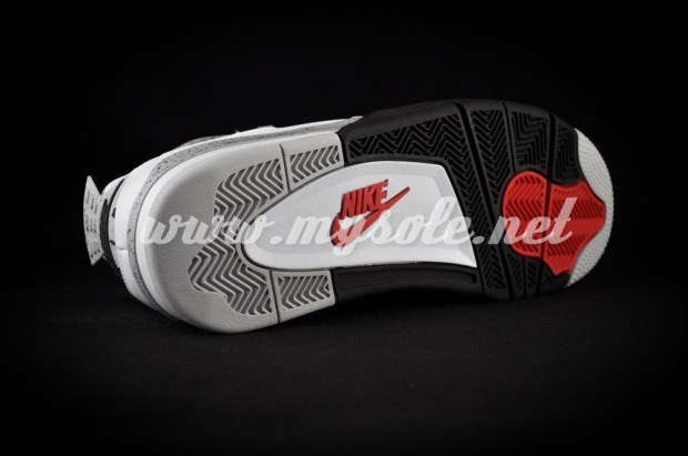 Air Jordan 4 Retro 89 White Cement Nike Air 05