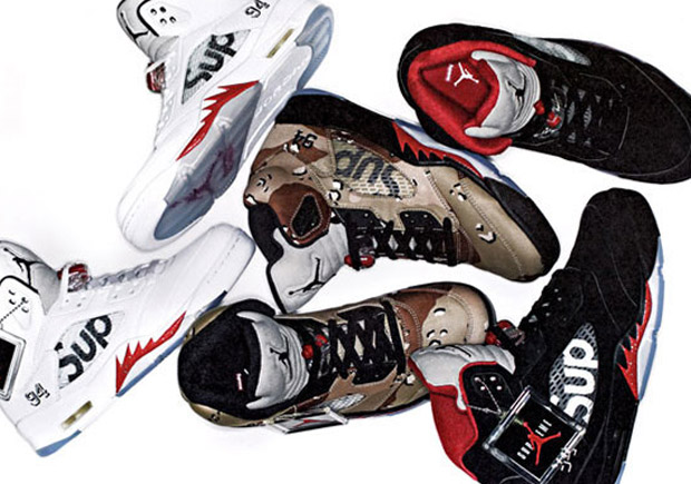 Supreme x Air Jordan 5 Release Info | SneakerNews.com