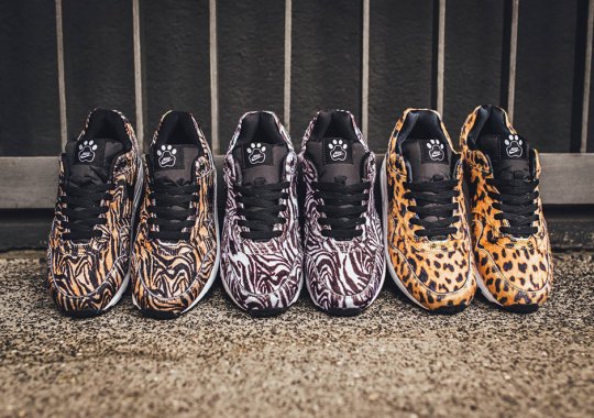 The Nike Air Max 1 “Zoo Pack” Gets Furry In Three Exotic Prints