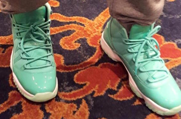 Chris Paul Brought Back His Air Jordan 11 "Mint" PE While in China