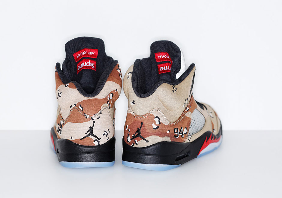 Supreme Jordan 5 Release Date October 16th | SneakerNews.com