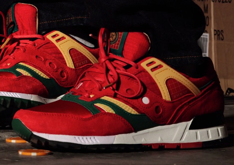 Just Blaze Teams Up With Packer Shoes for the Saucony Grid SD “Casino”