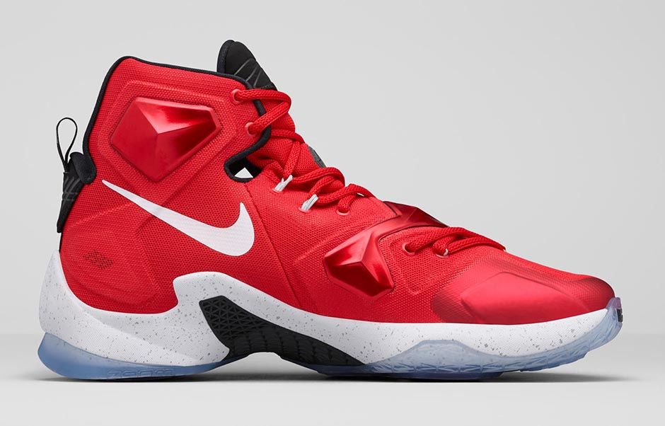 red lebron 13