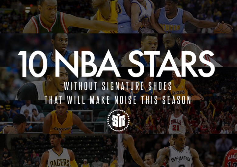 10 NBA Stars Without Signature Shoes That Will Make Noise This 2015-2016 Season