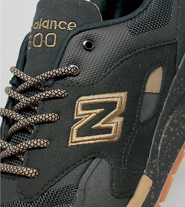 The New Balance 1600 Gets The Winning Combo of Black Gold and Gum SneakerNews