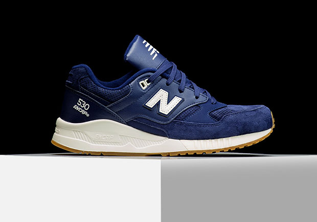 New Balance 530 Suede Solids Pack Navy 1
