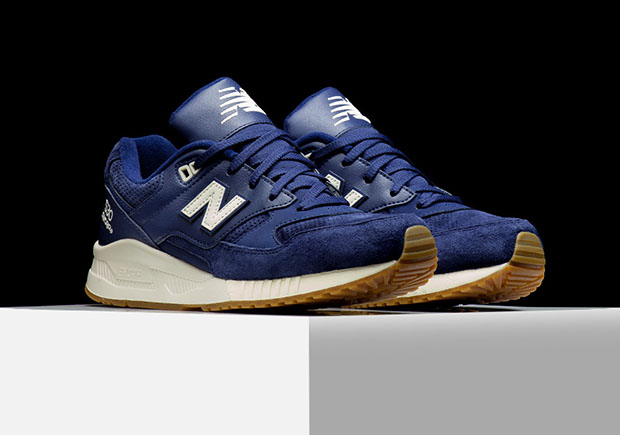 New Balance 530 Suede Solids Pack Navy 2