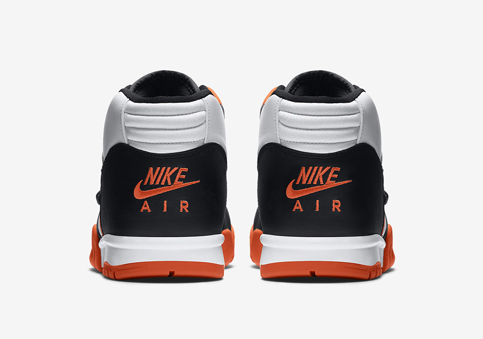 Nike Air Trainer 1 Mid 317554 800 Black White Orange 4