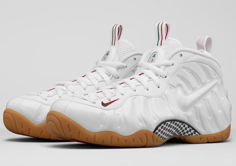 A Classic Combination of White/Gum Lands on the Nike Foamposite Pro This Friday
