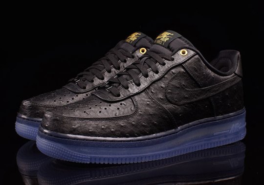 Nike Crafts A Luxurious Air Force 1 With Ostrich Leather Uppers