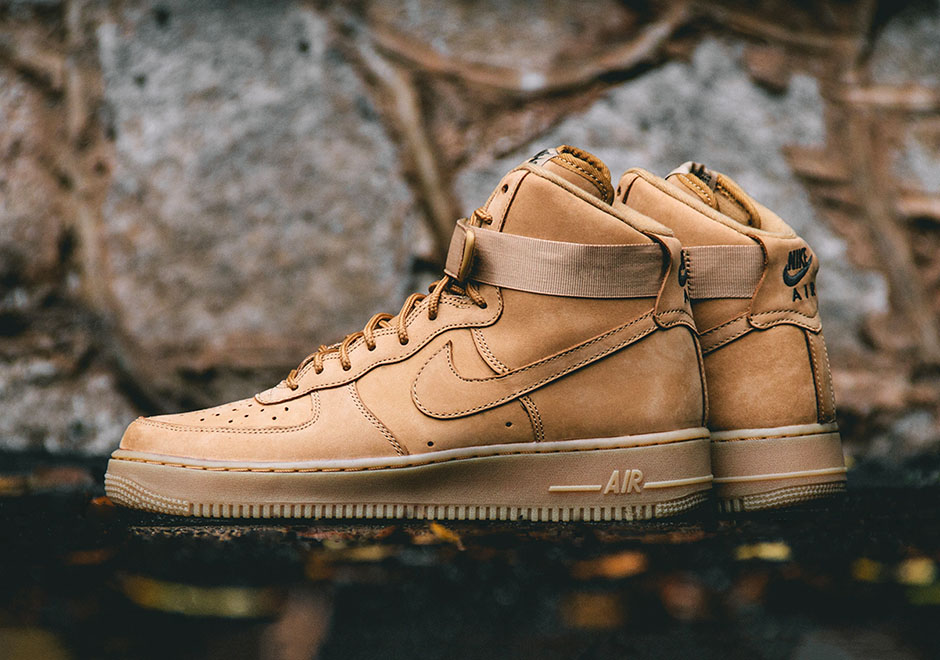 nike air force 1 high wheat mens