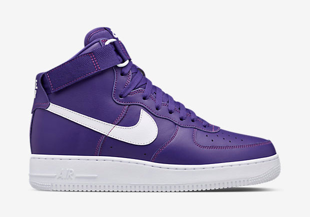 Nike Air Force 1 High QS Varsity Purple 823297-500 | SneakerNews.com