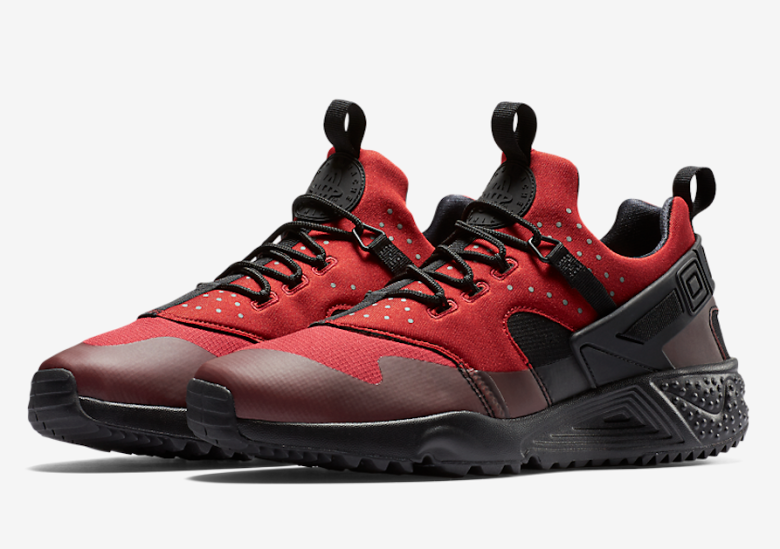 The Nike Air Huarache Utility Returns With New “Gym Red” Look