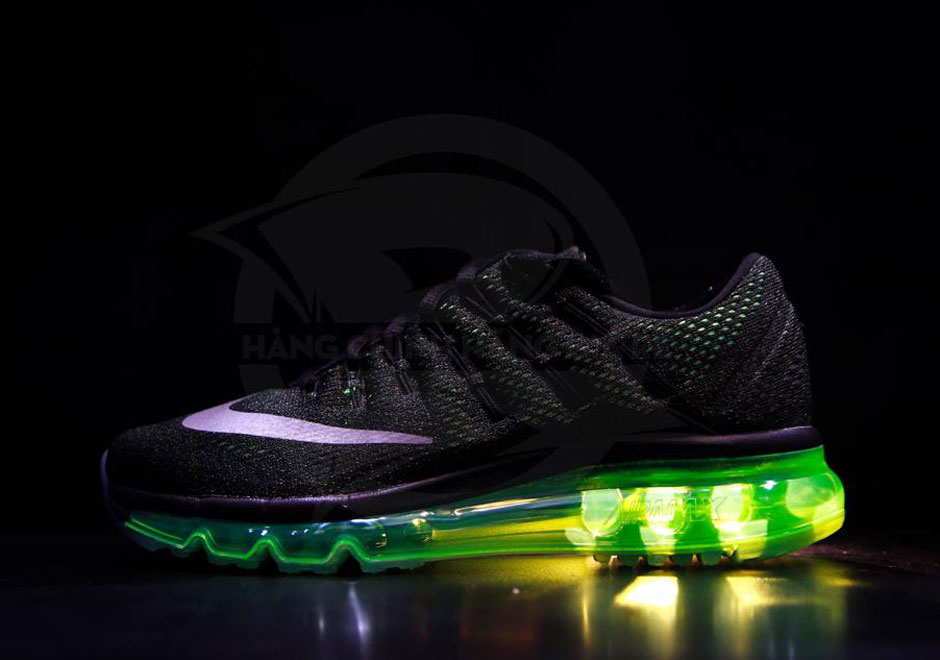 Nike Air Max 2016 Black Neon Green