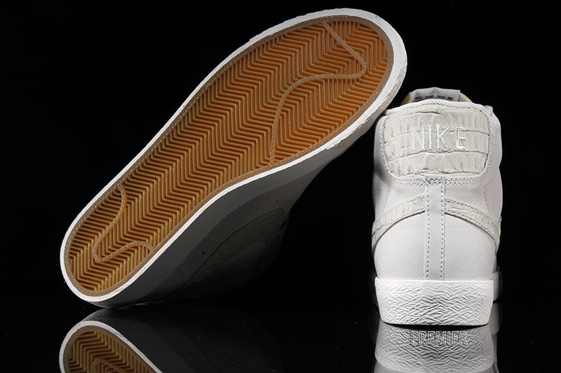 Nike Blazer Premium White Black Snakeskin Swoosh 06