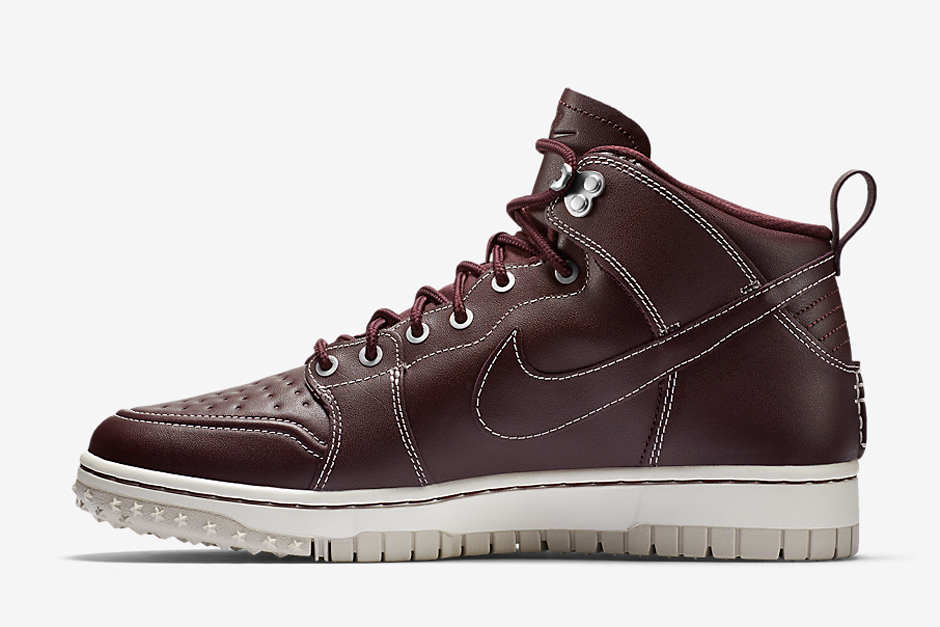 Nike Dunk Cmft Sneakerboot Brown Leather 03