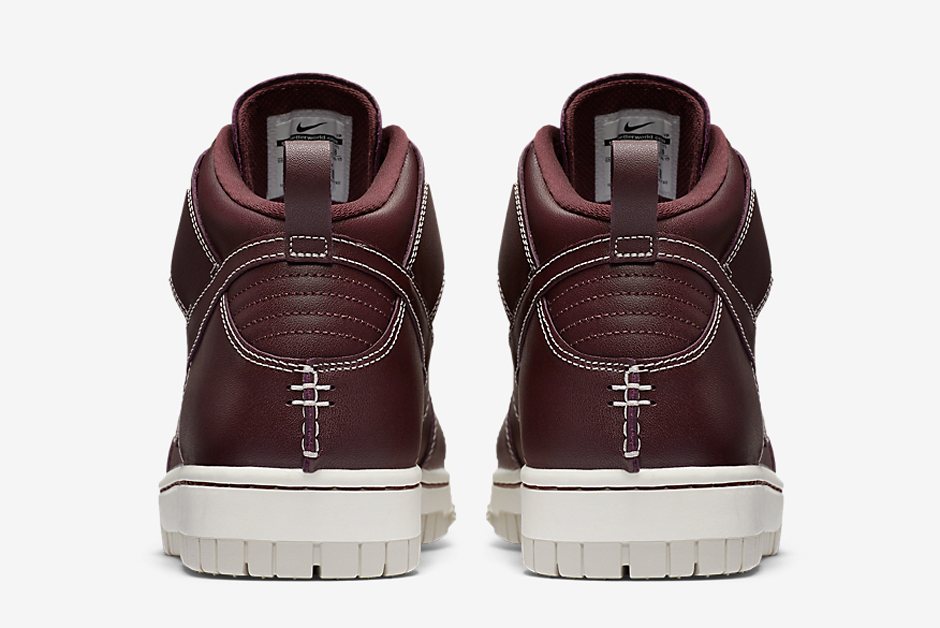 Nike Dunk Cmft Sneakerboot Brown Leather 05