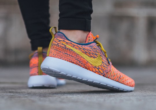 nike collection flyknit roshe run brigade blue 1