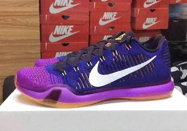 The Nike Kobe 10 Elite Low Gets A Two-Tone Finish For October