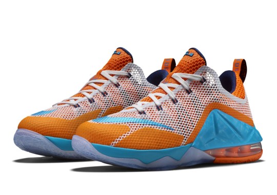 nike lebron 12 low gs cavs 90s colorway 01