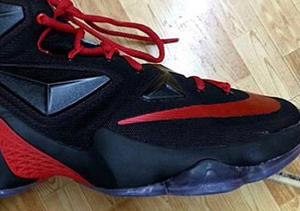 The Nike LeBron 13 Takes A Shot At "Bred" With New Colorway