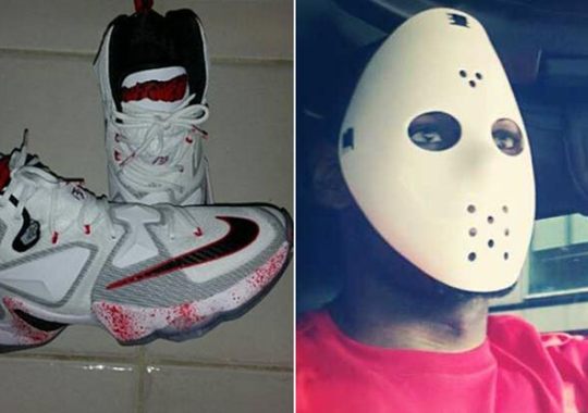 A New Nike LeBron 13 Colorway Features A Menacing Halloween Theme