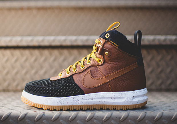 nike lunar force 1 duckboot light british tan