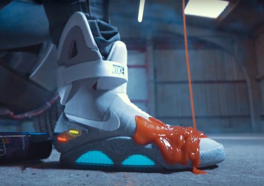 Watch Nike Mags Almost Get Ruined By Ketchup