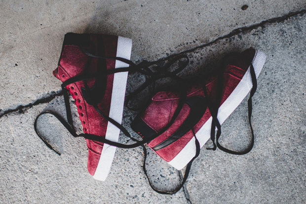 Nike Sb Blazer Mid Red Suede 04