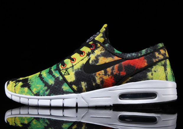 This Tie-Dye Stefan Janoski Max is a Little Late For Summer Chillin’