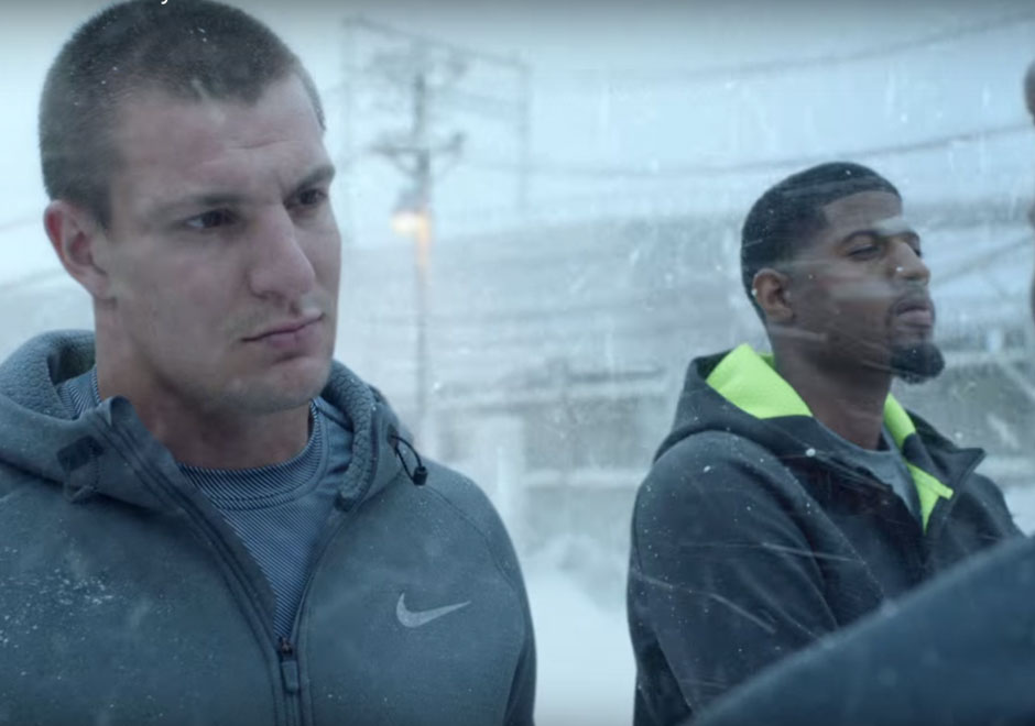Rob Gronkowski, Paul George, And More Nike Athletes Come Out For Snow Day