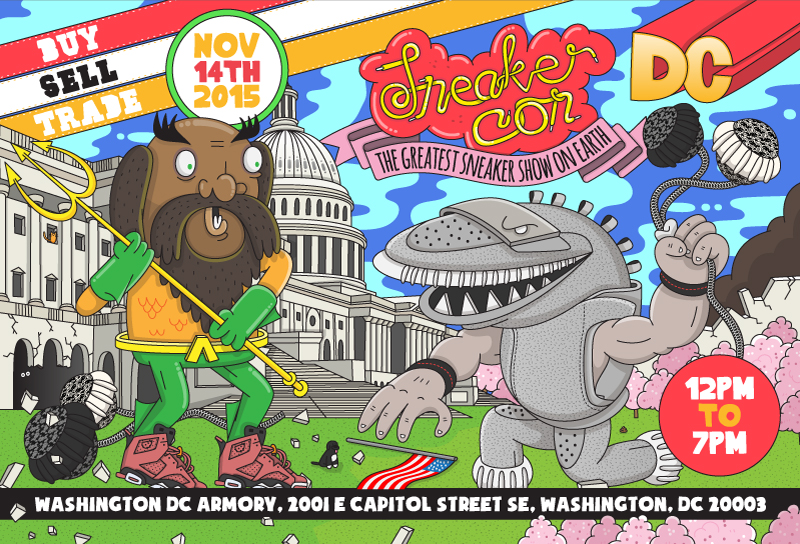 Sneaker Con Heads Back To The Nation's Capital On November 14th, 2015
