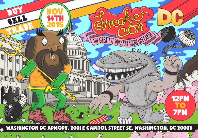 Sneaker Con Heads Back To The Nation’s Capital On November 14th, 2015